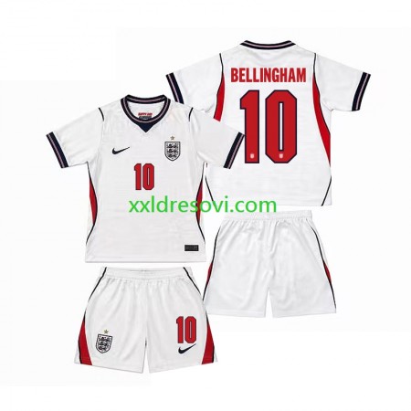 Engleska Jude Bellingham 10 Domaći Dječji Nogometni Dres World Cup 2026